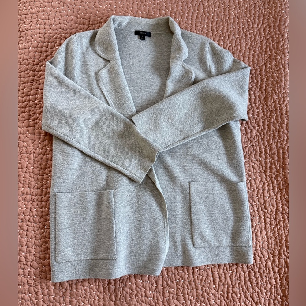 EUC J. Crew Eloise Sweater Blazer - Size S